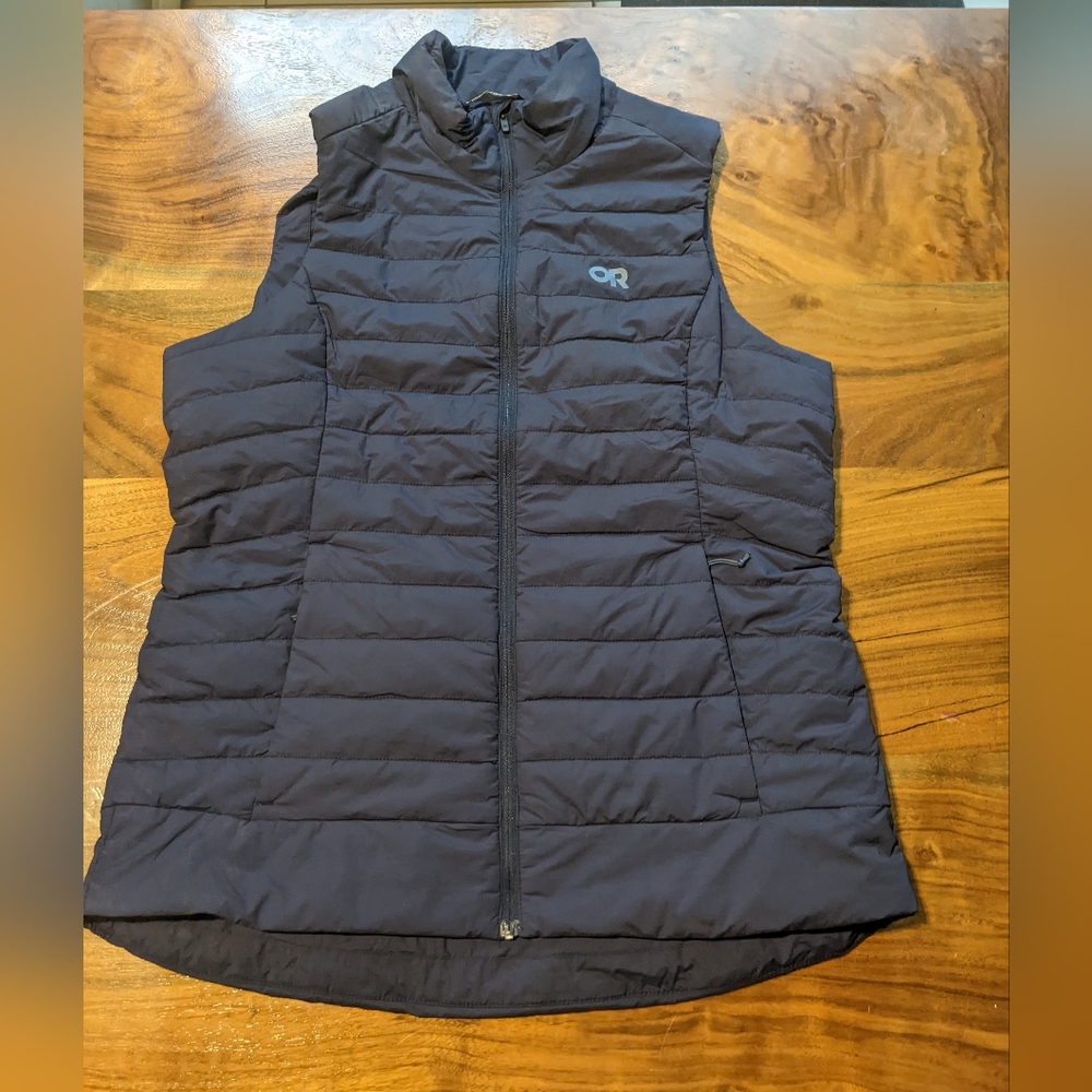 Outdoor Research - Women's Shadow Insulated Vest | Medium | Navy Blue - Picture 10 of 12